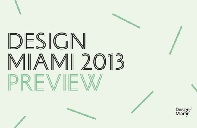 Design Miami 2013 – Urbis Magazine Test Edit