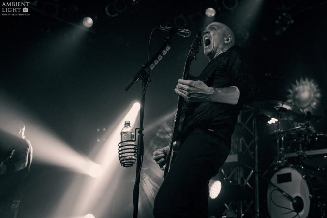 Devin with Devin Townsend Project live at Powerstation in Auckland, New Zealand May 18 2017. Image via Ambient Light | onetakekate.com