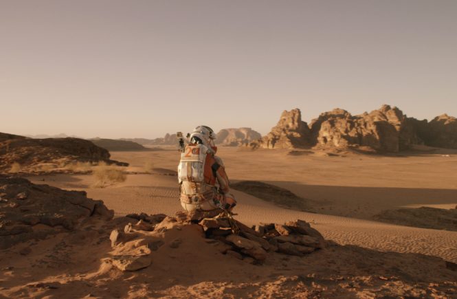 WIN! a double pass to The Martian plus a Plant-in-a-Can collectible!